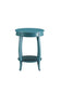 Aberta Teal Finish Accent Table FredCo