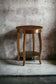 Aberta Walnut Finish Accent Table FredCo