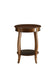 Aberta Walnut Finish Accent Table FredCo