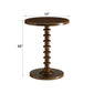Acton Walnut Finish Accent Table FredCo