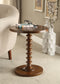Acton Walnut Finish Accent Table FredCo