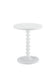 Acton White Finish Accent Table FredCo