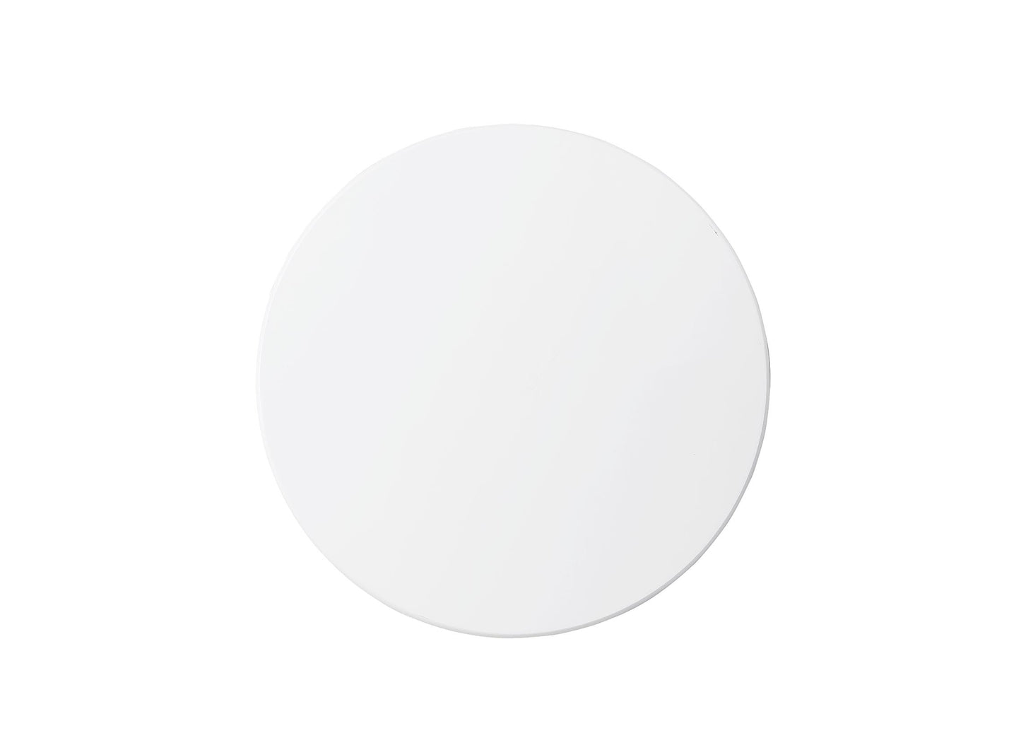 Acton White Finish Accent Table FredCo