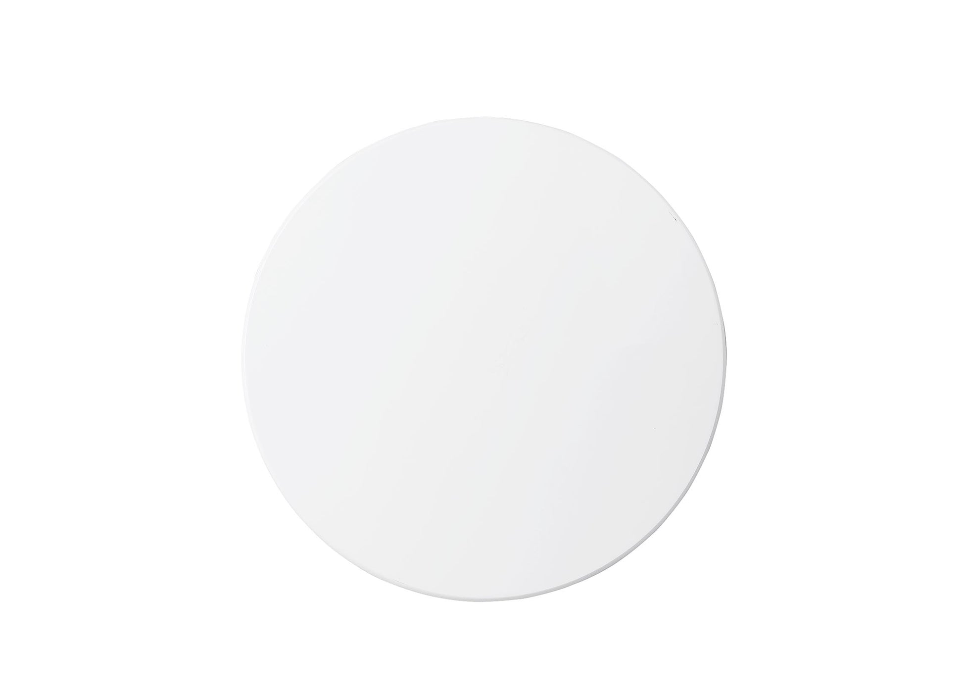 Acton White Finish Accent Table FredCo