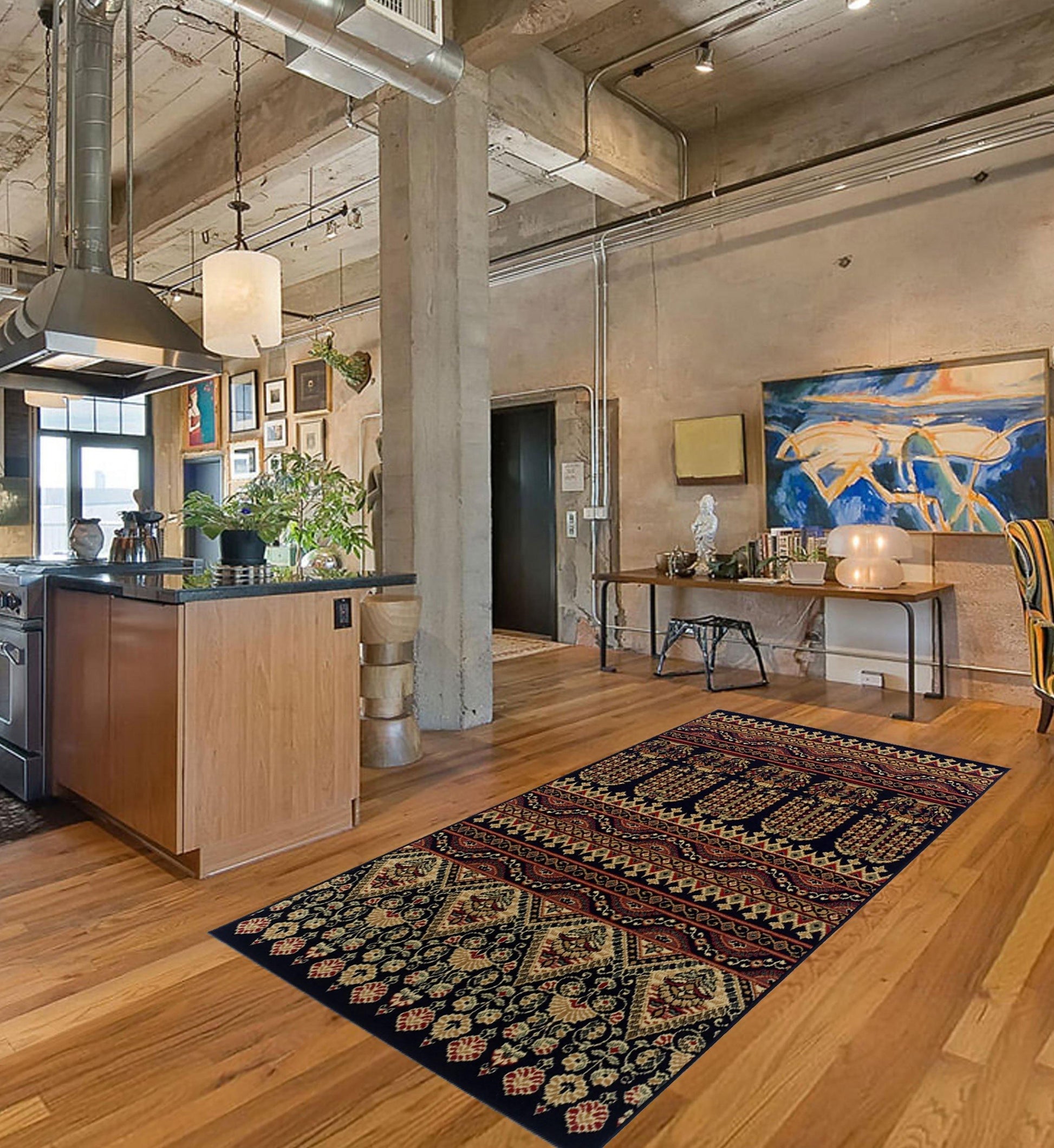 Adena Contemporary Bohemian Rug FredCo