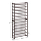 Adjustable 12-Tier Shoe Rack FredCo