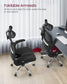 Adjustable Headrest Mesh Computer Chair FredCo