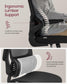 Adjustable Headrest Mesh Computer Chair FredCo