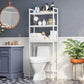 Adjustable Shelves Bathroom Organizer FredCo