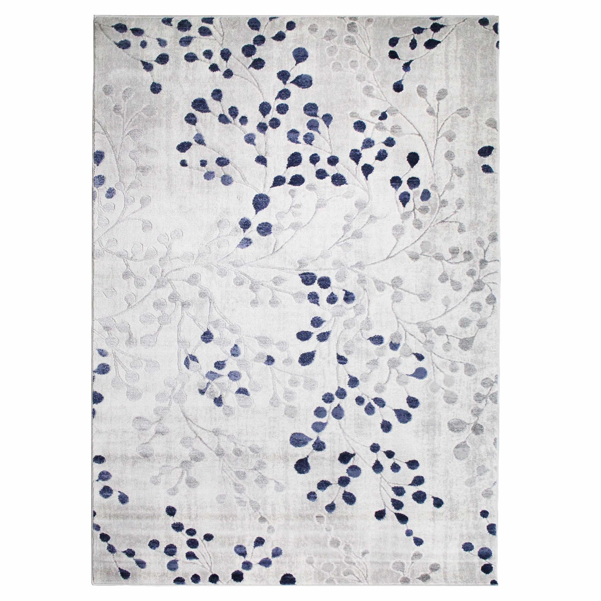 Adsila Modern Floral Iridescent Rug FredCo