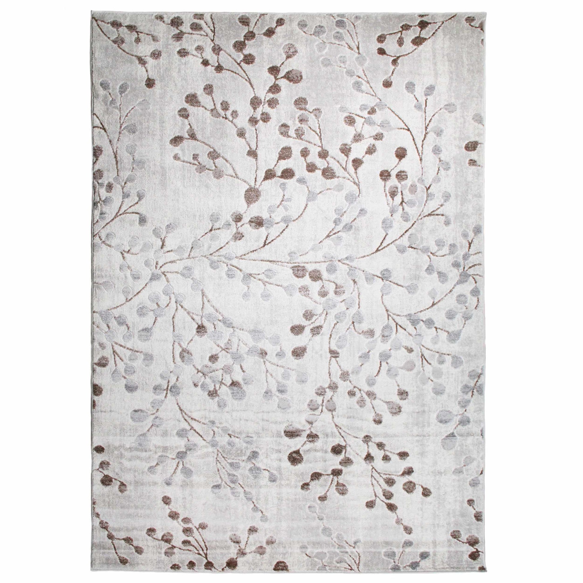 Adsila Modern Floral Iridescent Rug FredCo