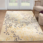 Adsila Modern Floral Iridescent Rug FredCo
