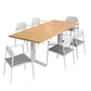Aeris 7-Piece Outdoor Patio Aluminum Dining Set by Modway EEI-7441 FredCo