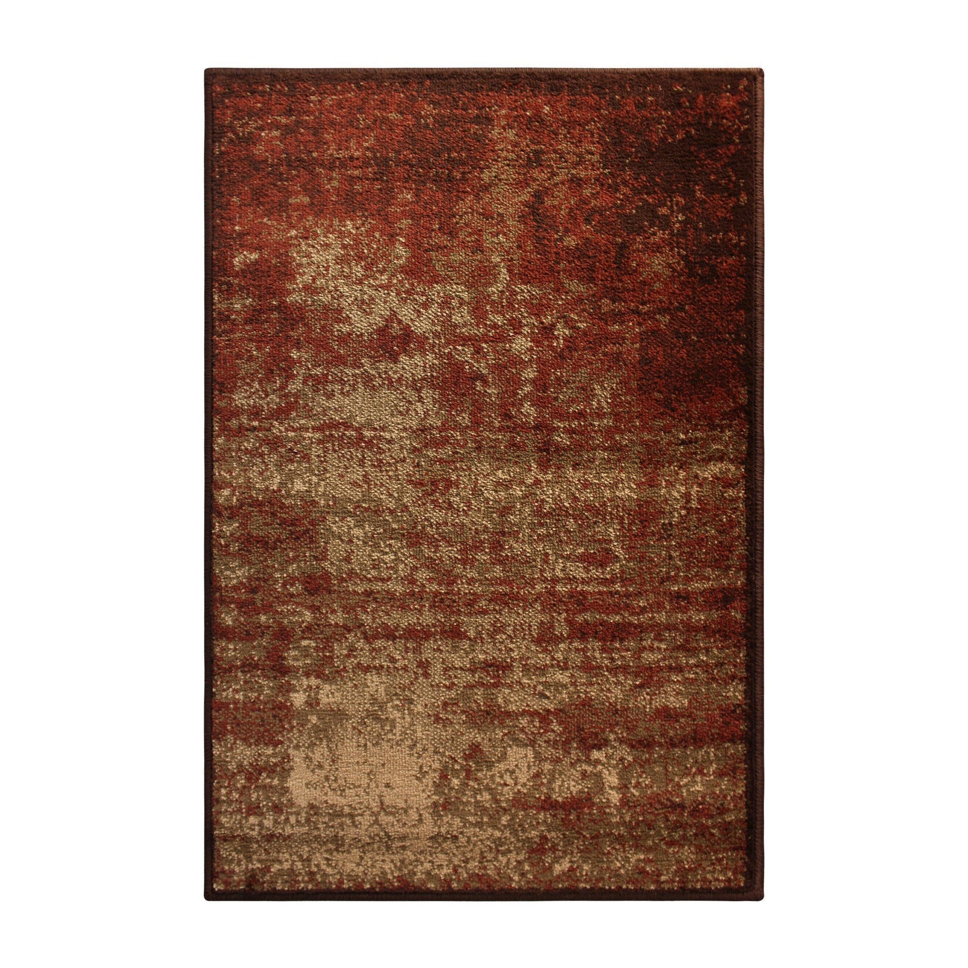 Afton Acid Wash Pattern modern Casual Rug FredCo