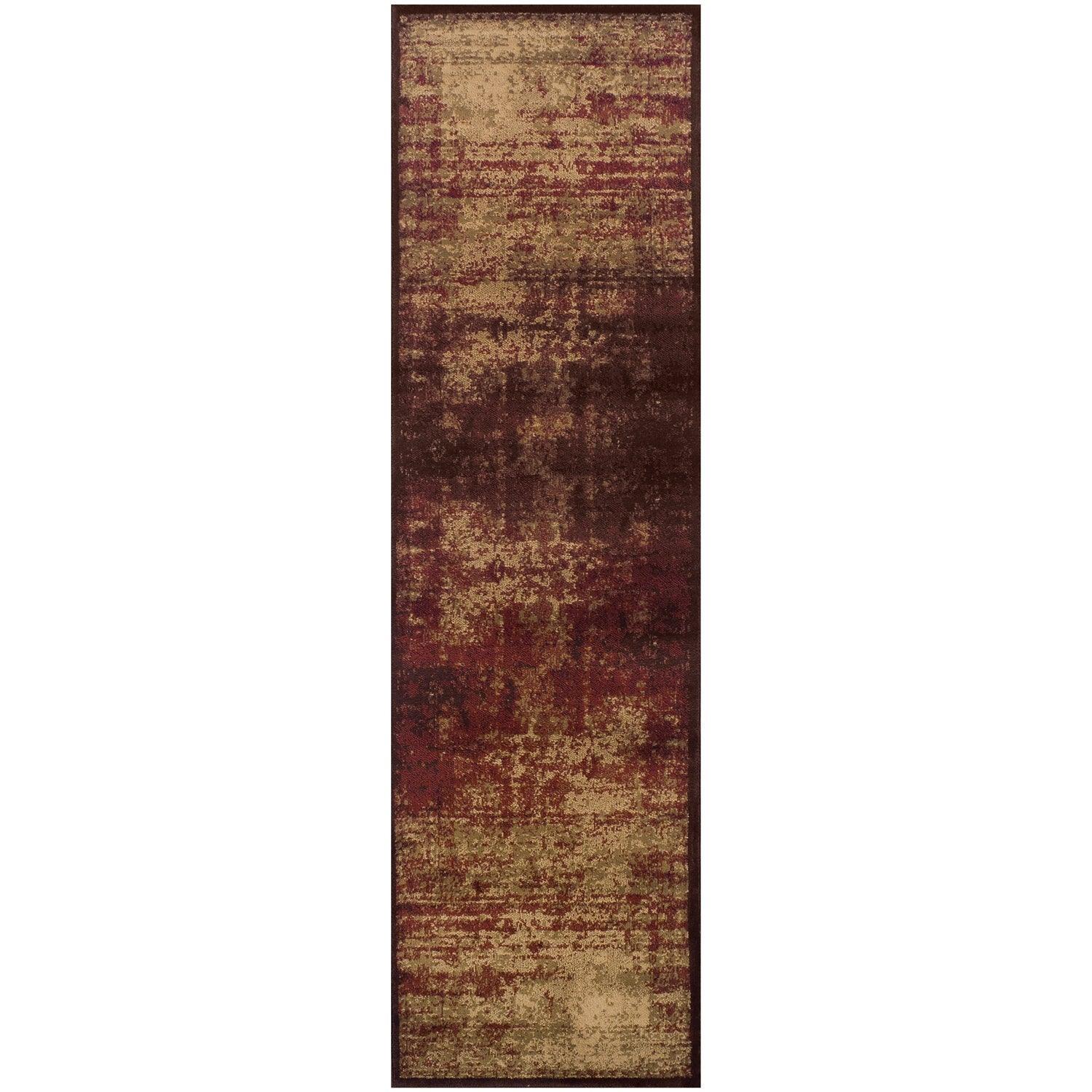Afton Acid Wash Pattern modern Casual Rug FredCo