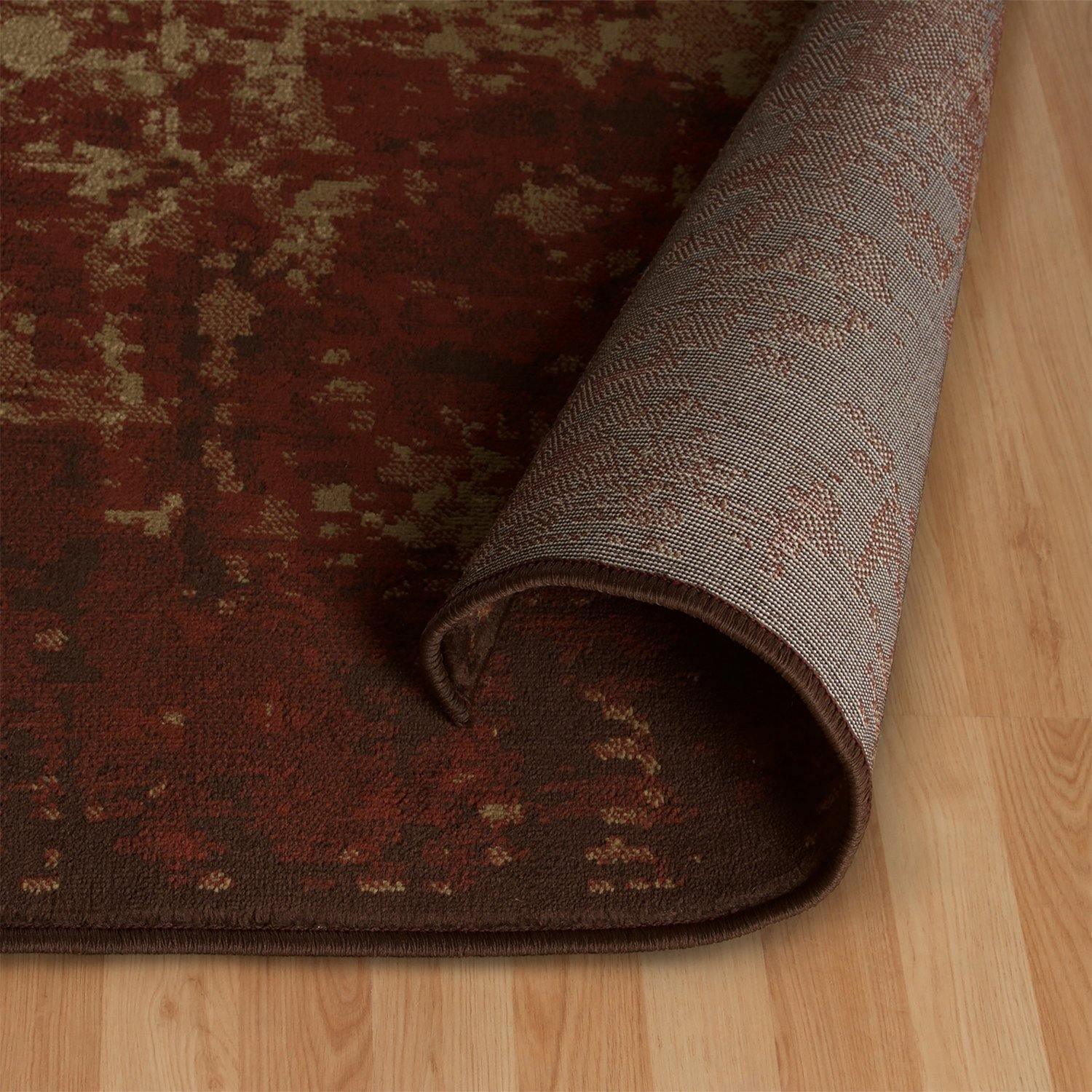 Afton Acid Wash Pattern modern Casual Rug FredCo
