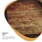 Afton Acid Wash Pattern modern Casual Rug FredCo