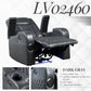 Alair Dark Gray Leather Aire Power Motion Recliner W/Bluetooth, Wireless Charger & Cupholder FredCo