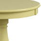 Alger Light Yellow Finish Accent Table FredCo