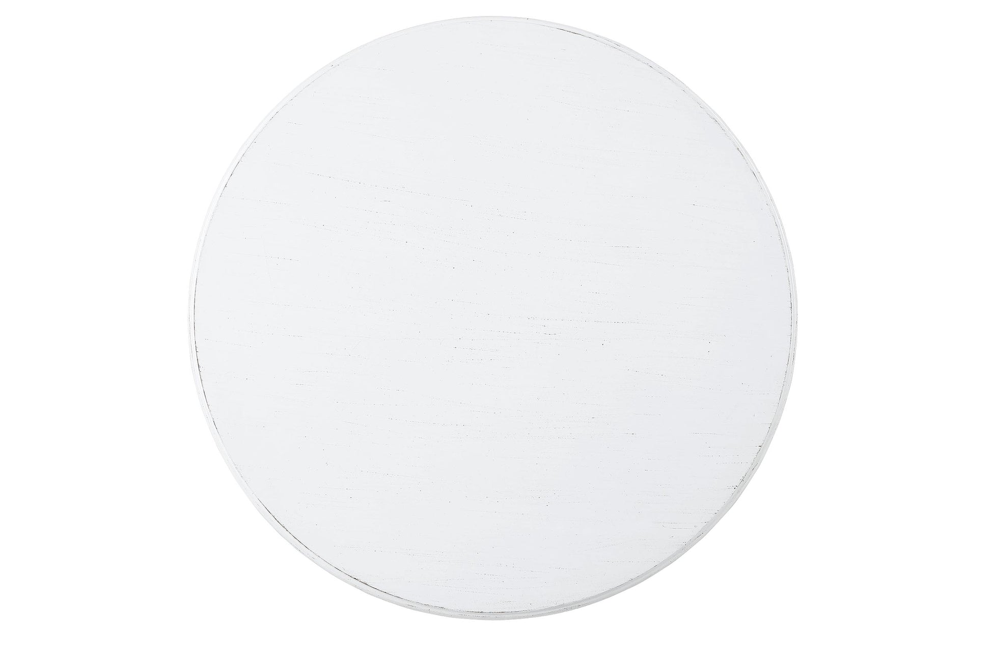 Alger White Finish Accent Table FredCo