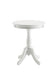 Alger White Finish Accent Table FredCo