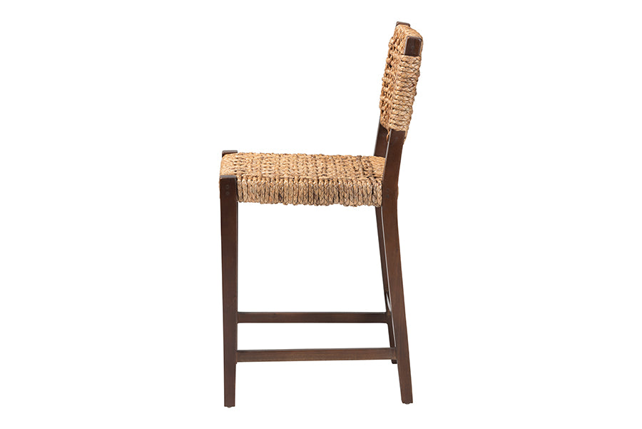 Alise Seagrass Counter Stool FredCo