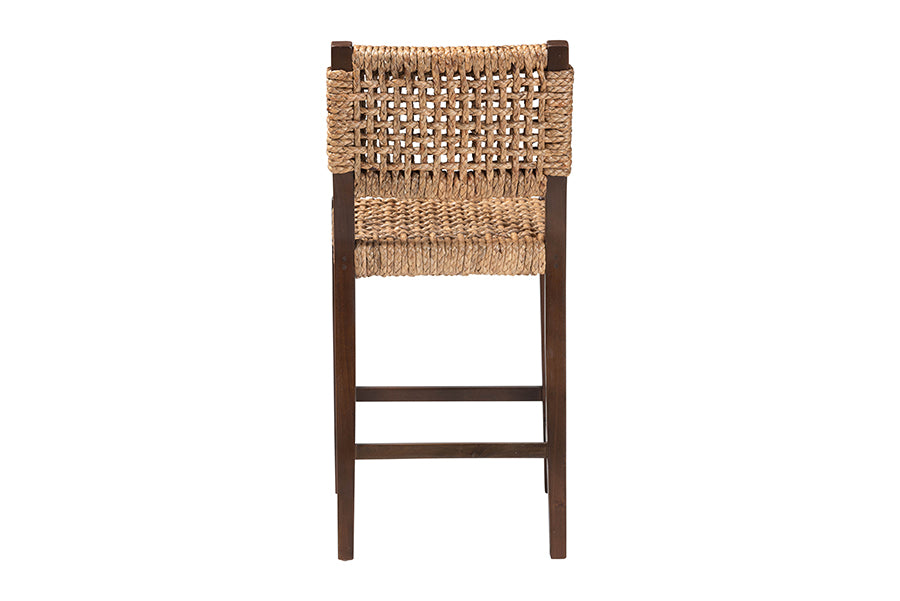 Alise Seagrass Counter Stool FredCo