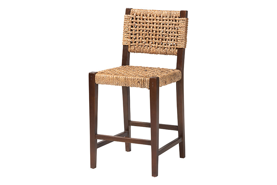 Alise Seagrass Counter Stool FredCo