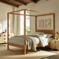 Alva King Wood Canopy Platform Bed by Modway MOD-7216 FredCo