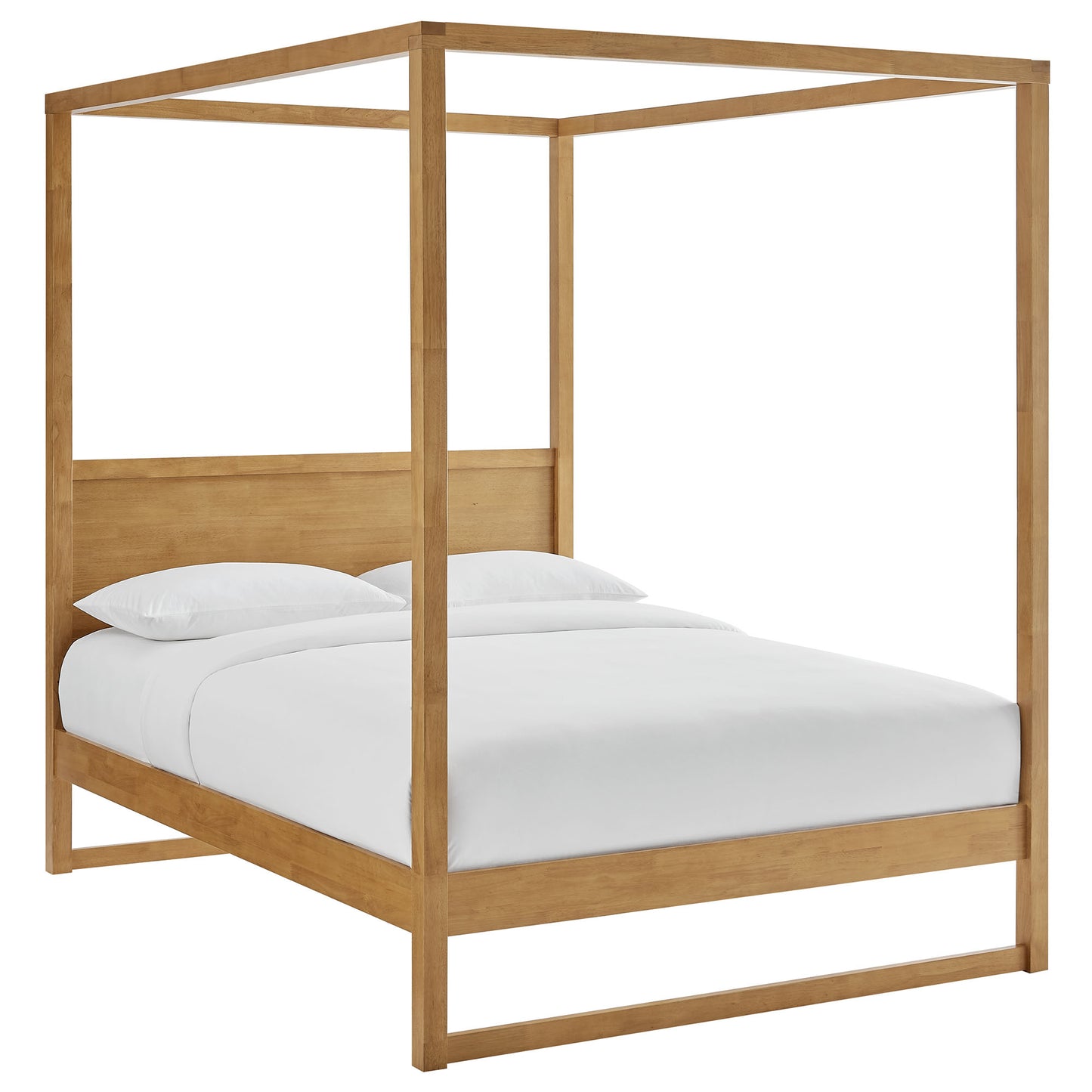 Alva King Wood Canopy Platform Bed by Modway MOD-7216 FredCo