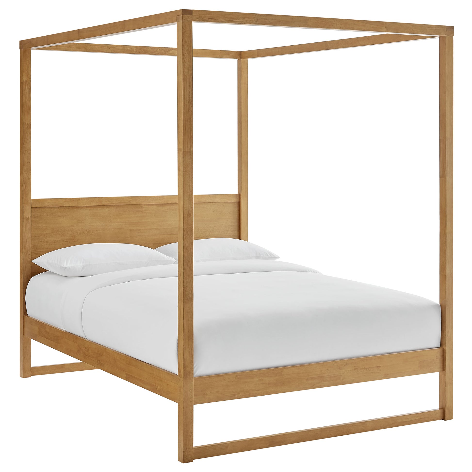 Alva King Wood Canopy Platform Bed by Modway MOD-7216 FredCo
