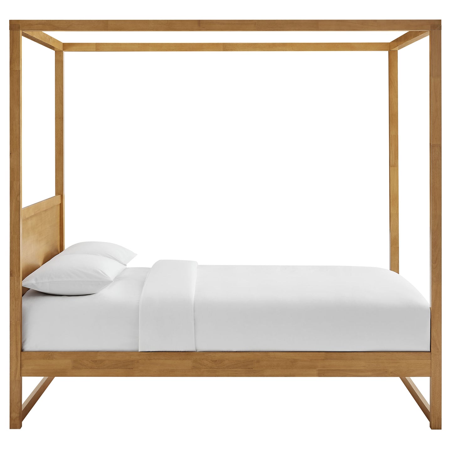 Alva King Wood Canopy Platform Bed by Modway MOD-7216 FredCo