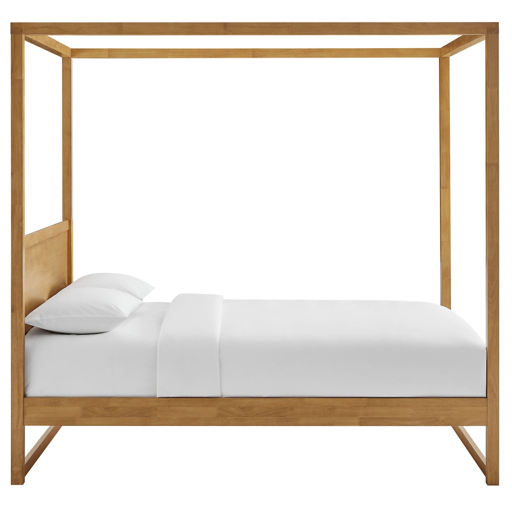 Alva King Wood Canopy Platform Bed by Modway MOD-7216 FredCo