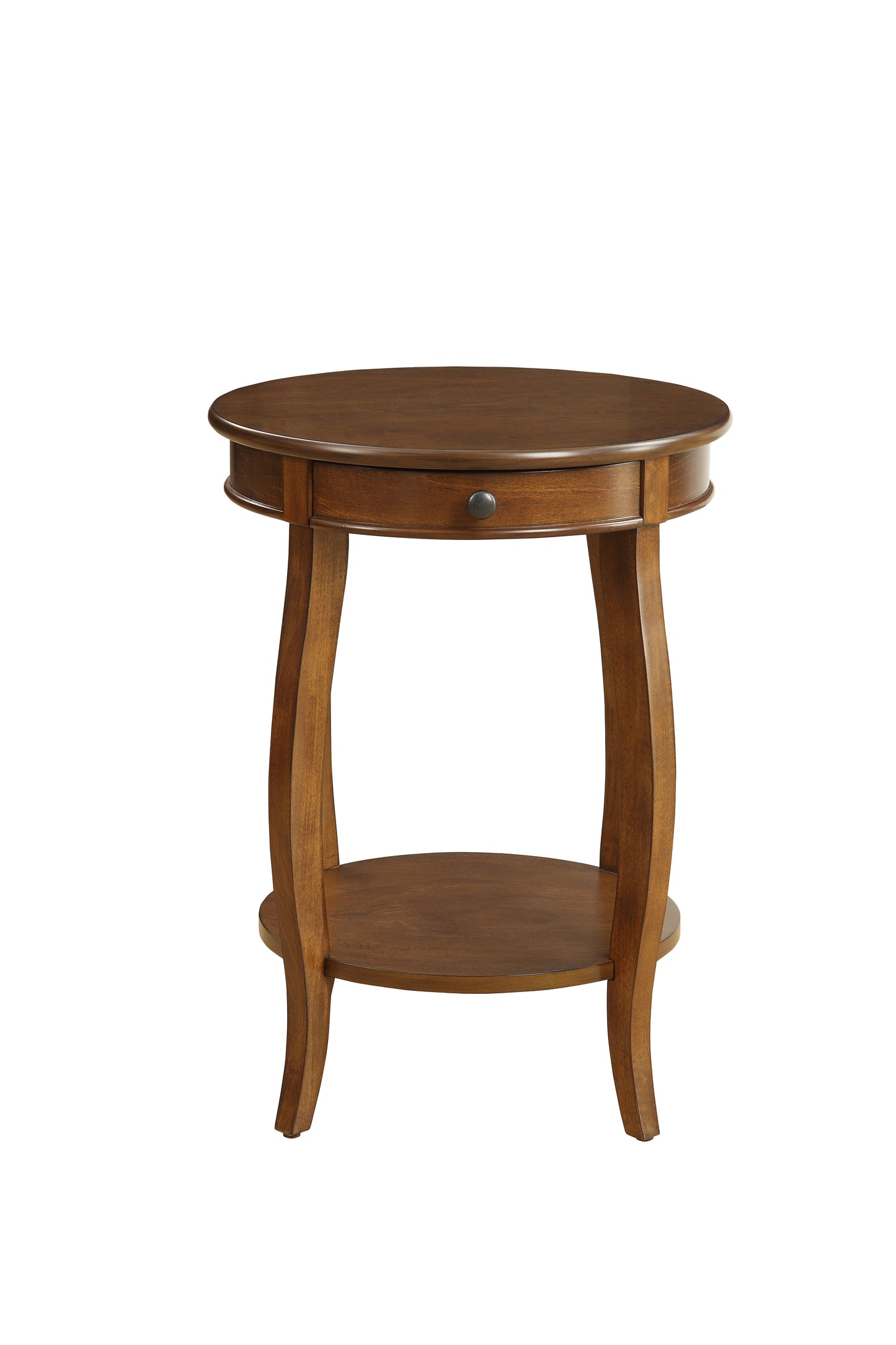 Alysa Walnut Finish Accent Table FredCo