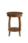 Alysa Walnut Finish Accent Table FredCo