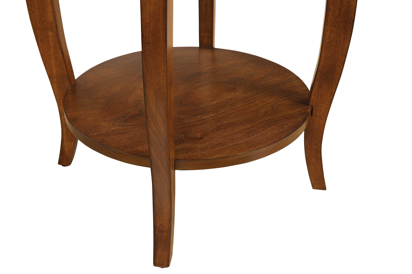 Alysa Walnut Finish Accent Table FredCo