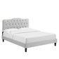 Amber Full Platform Bed, MOD-6783 FredCo