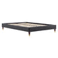 Amber Performance Velvet Twin Platform Bed, MOD-6779 FredCo