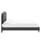 Amber Performance Velvet Twin Platform Bed, MOD-6779 FredCo