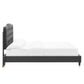 Amber Performance Velvet Twin Platform Bed, MOD-6779 FredCo