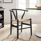 Amish 29" Wood Dining Chair by Modway EEI-7200 FredCo
