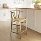Amish Wood Counter Stool by Modway EEI-7206 FredCo