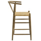 Amish Wood Counter Stool by Modway EEI-7206 FredCo
