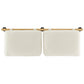 Anela Wall-Mounted Chenille Upholstered King Size Headboard by Modway FredCo