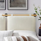 Anela Wall-Mounted Chenille Upholstered King Size Headboard by Modway FredCo