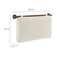 Anela Wall-Mounted Chenille Upholstered Twin Headboard by Modway FredCo