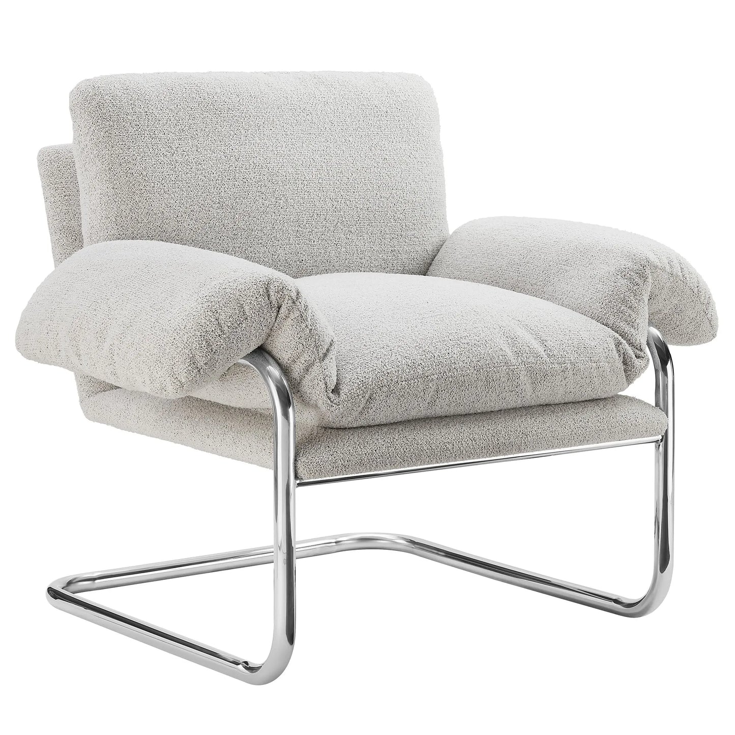 Ansel Boucle Fabric Accent Chair by Modway EEI-7180 FredCo