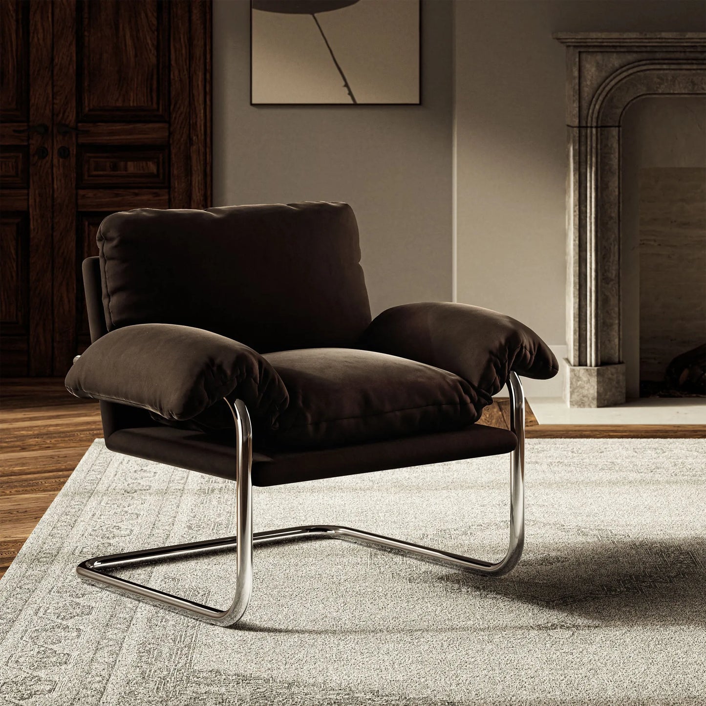 Ansel Performance Velvet Accent Chair by Modway EEI-7181 FredCo