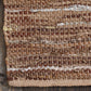 Ansley Handcrafted Leather Modern Metallic Stripe Rug FredCo