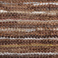Ansley Handcrafted Leather Modern Metallic Stripe Rug FredCo